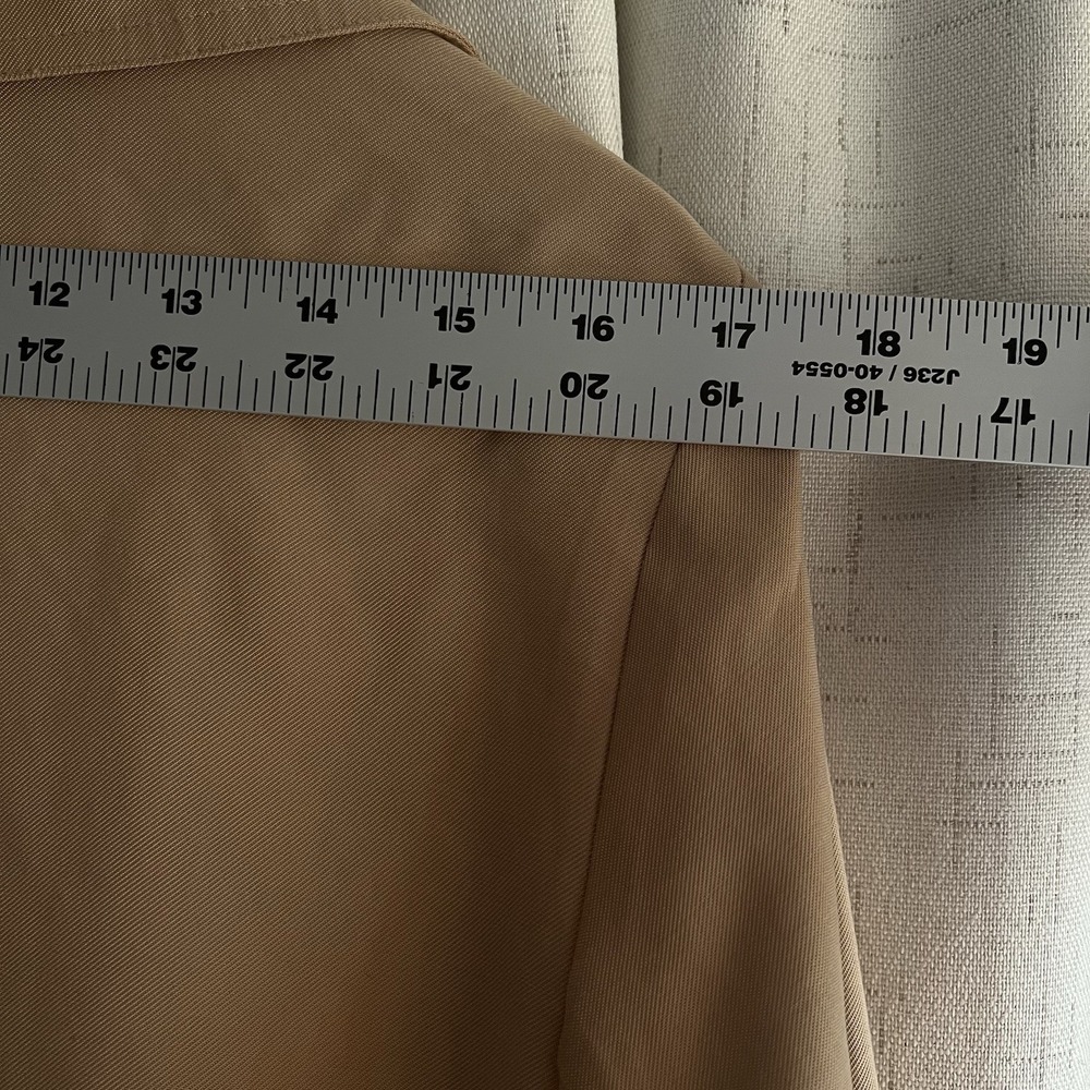 Wonderly Women's‎ Trench Coat with Pockets collar New Size XL - Picture 14 of 14